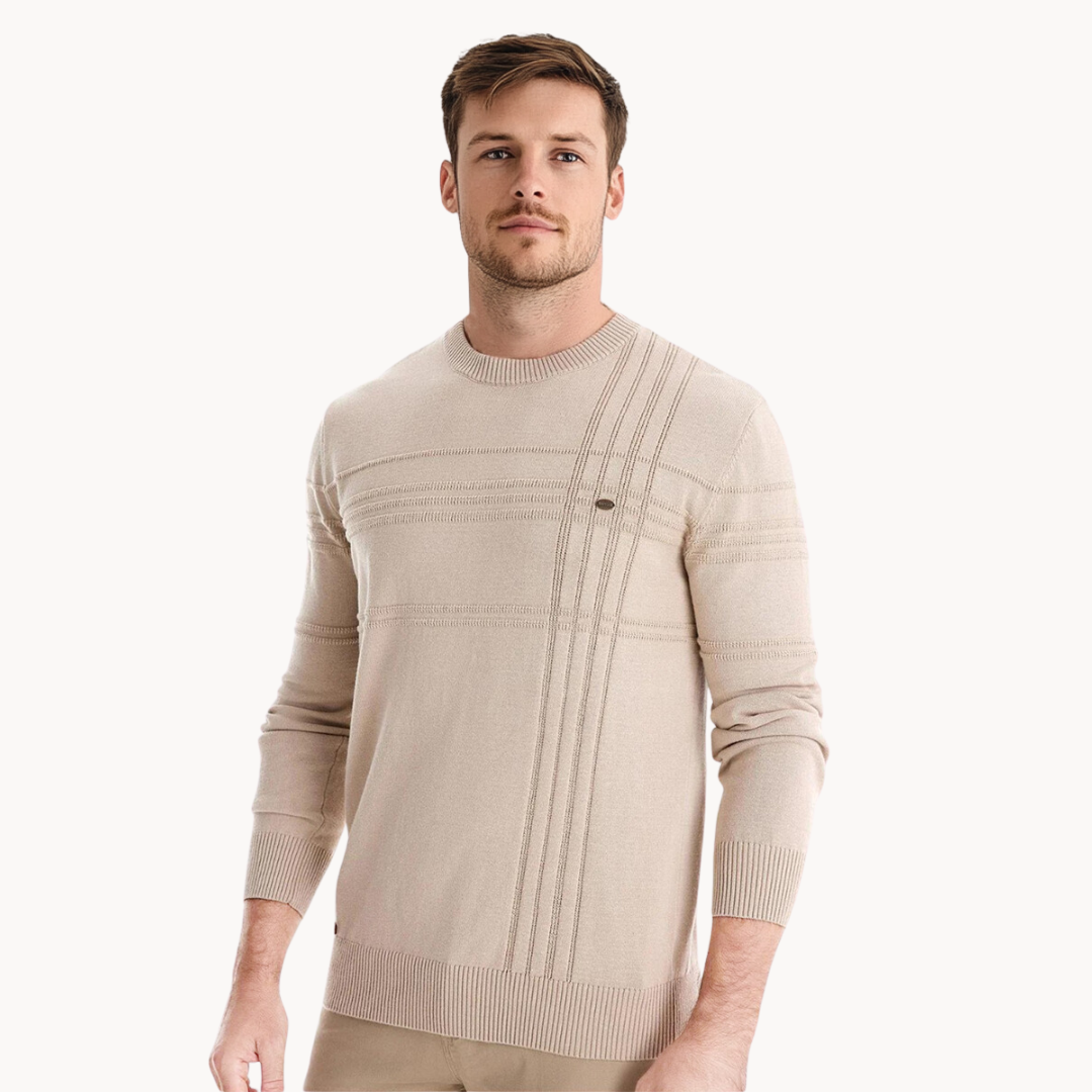 Björkman™ | Herrtröja Med Rutdesign