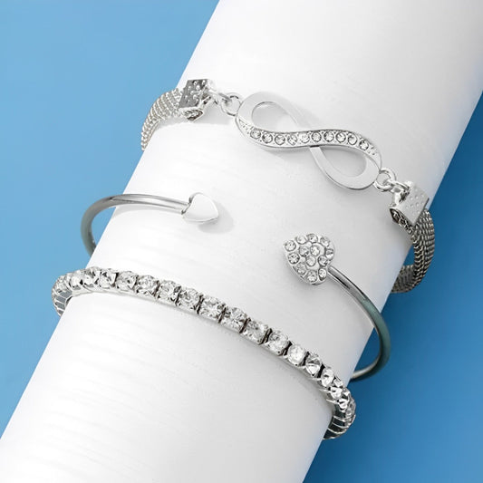 Elvira™ | Vintage Kristall - Armbandsset