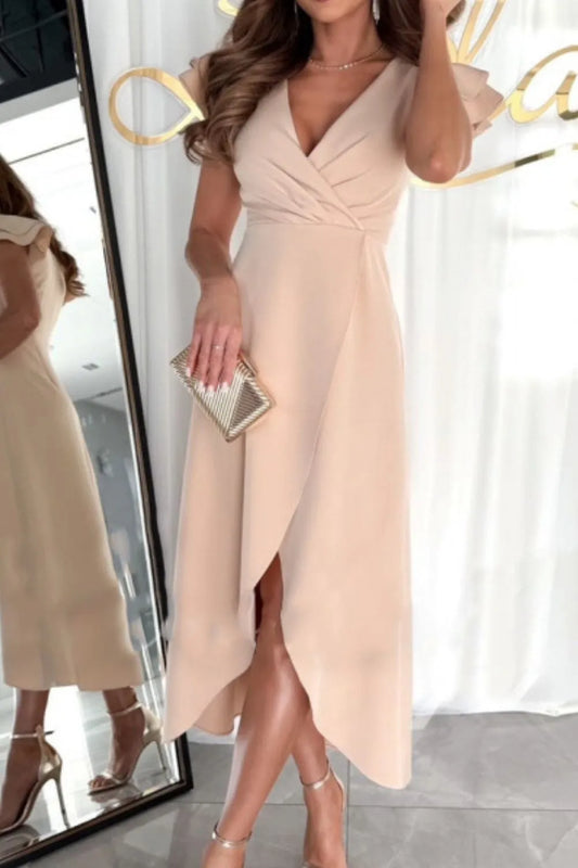 Charlotte™ | Chic Omlottklänning med V-ringning
