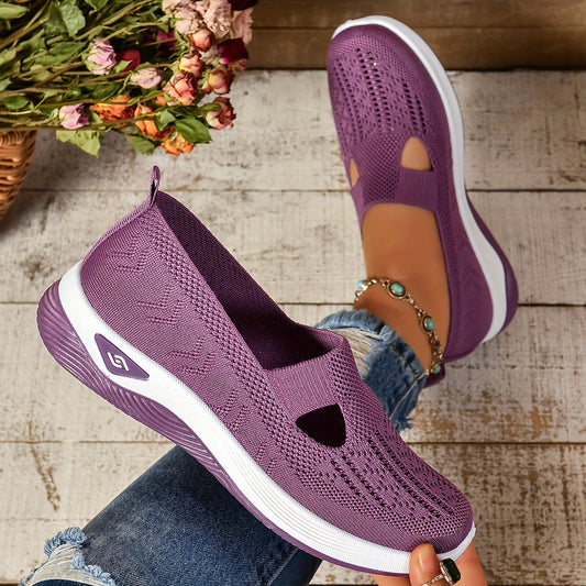Ottilie™ | Andningsaktiva Slip-on Skor