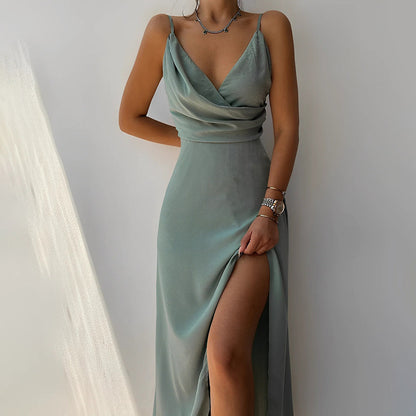 Märta™ | Elegant Axelbandslös Klänning