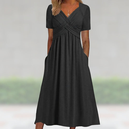 Greta™ | Bekväm Maxi Klänning