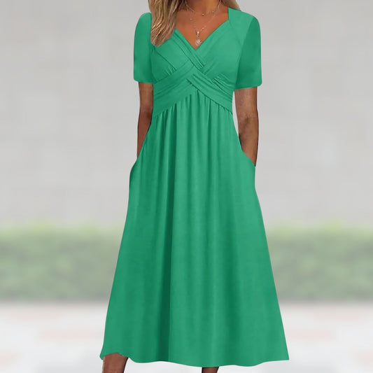 Greta™ | Bekväm Maxi Klänning