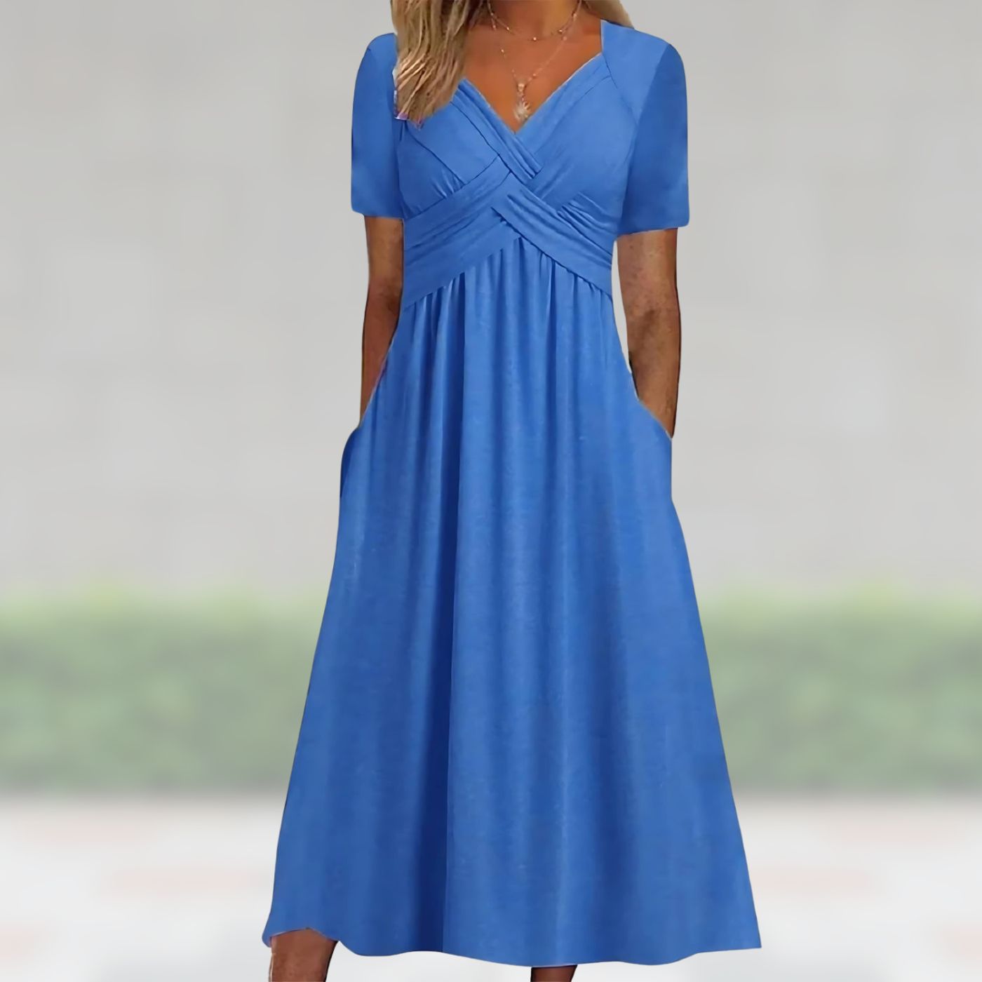 Greta™ | Bekväm Maxi Klänning