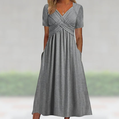 Greta™ | Bekväm Maxi Klänning