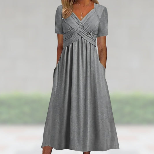 Greta™ | Bekväm Maxi Klänning