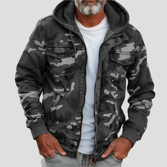 Robert™ | Cargojacka Med Huva