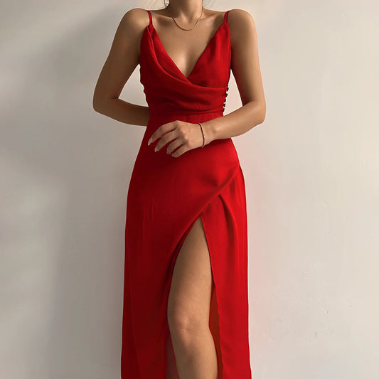 Märta™ | Elegant Axelbandslös Klänning