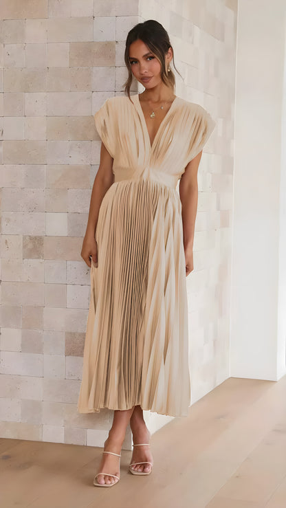 Sirelia™ - Elegant plisserad klänning