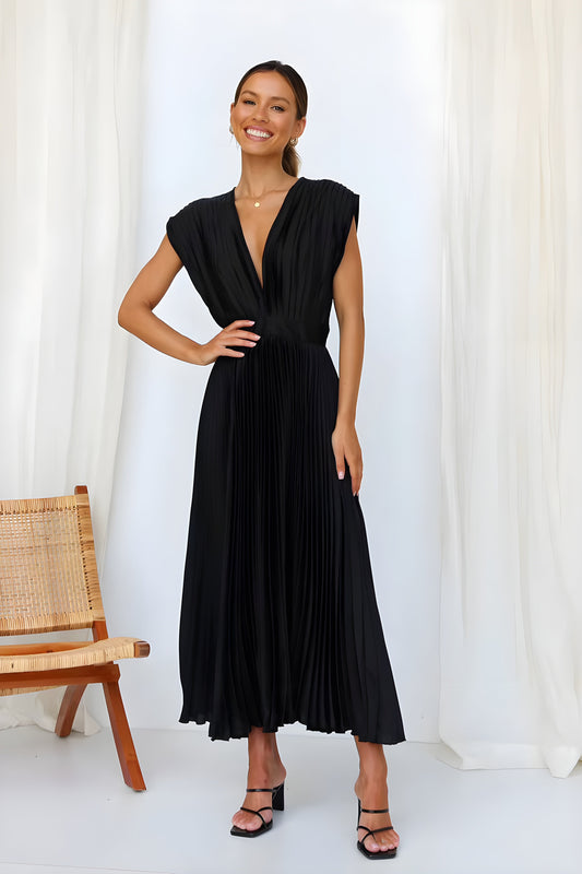 Sirelia™ - Elegant plisserad klänning