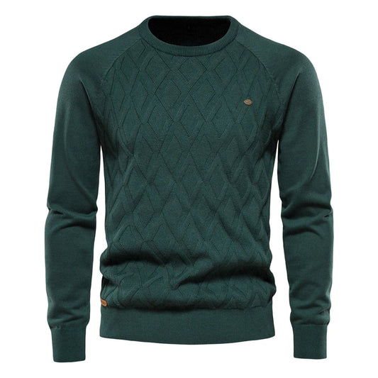 Göran™ | Herrtröja Med Rutdesign