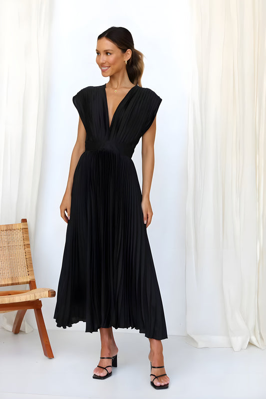 Sirelia™ - Elegant plisserad klänning