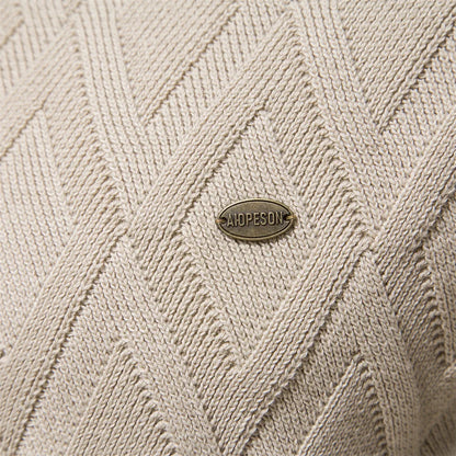 Göran™ | Herrtröja Med Rutdesign