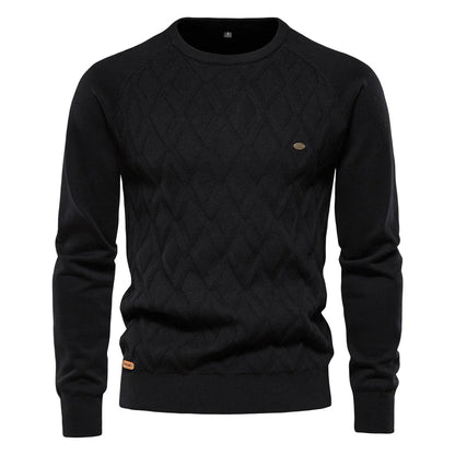 Göran™ | Herrtröja Med Rutdesign
