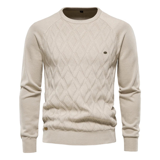Göran™ | Herrtröja Med Rutdesign