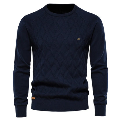 Göran™ | Herrtröja Med Rutdesign