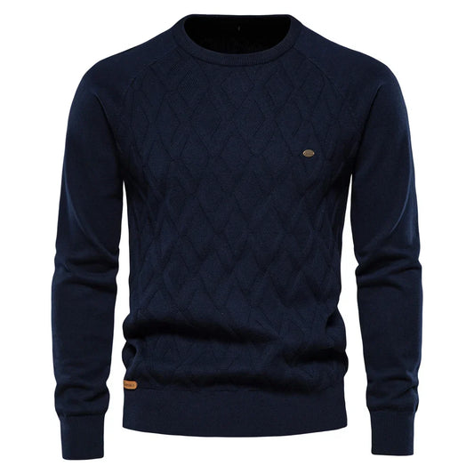 Göran™ | Herrtröja Med Rutdesign