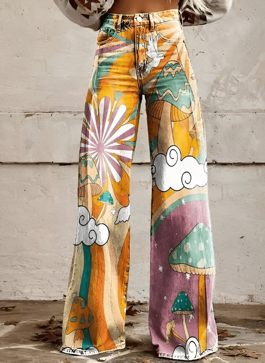 Lova™ | Boho Vintage Byxor