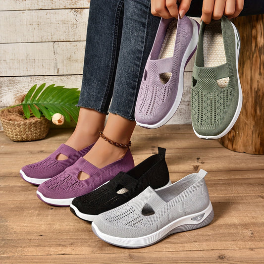 Ottilie™ | Andningsaktiva Slip-on Skor