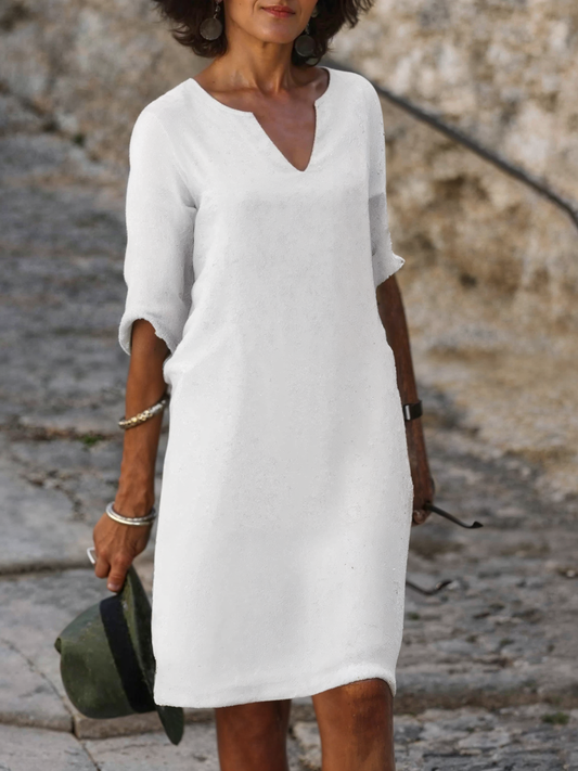 Josette™ | V-ringad klänning